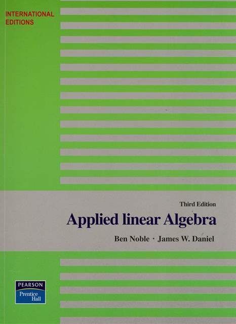 Applied Linear Algebra 3/e
