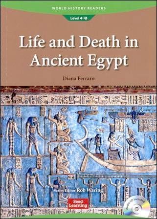 World History Readers (4) Life and Death in Ancient Egypt with Audio CD/1片