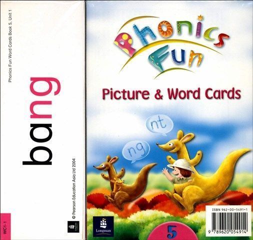 Phonics Fun (5) Picture and Word Cards (庫存售完為止)